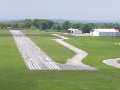Excelsior Springs Airport landing strip photo