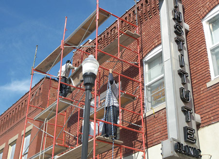 downtown tuckpointing photo