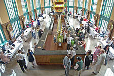 World's longest water bar in Hall of Waters photo